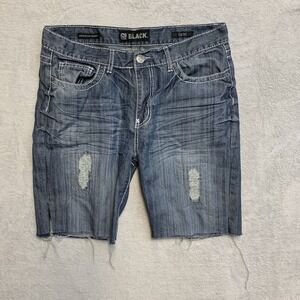 Buckle Black Low‎ Rise Slim Straight 33/32 Shorts